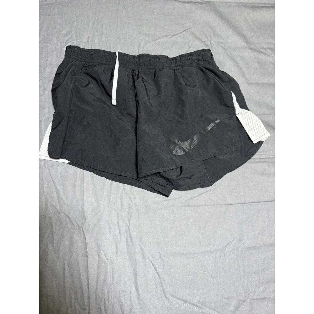 Nike Dri-FIT Women's Black Running Athletic Shorts Size Medium Lined Active